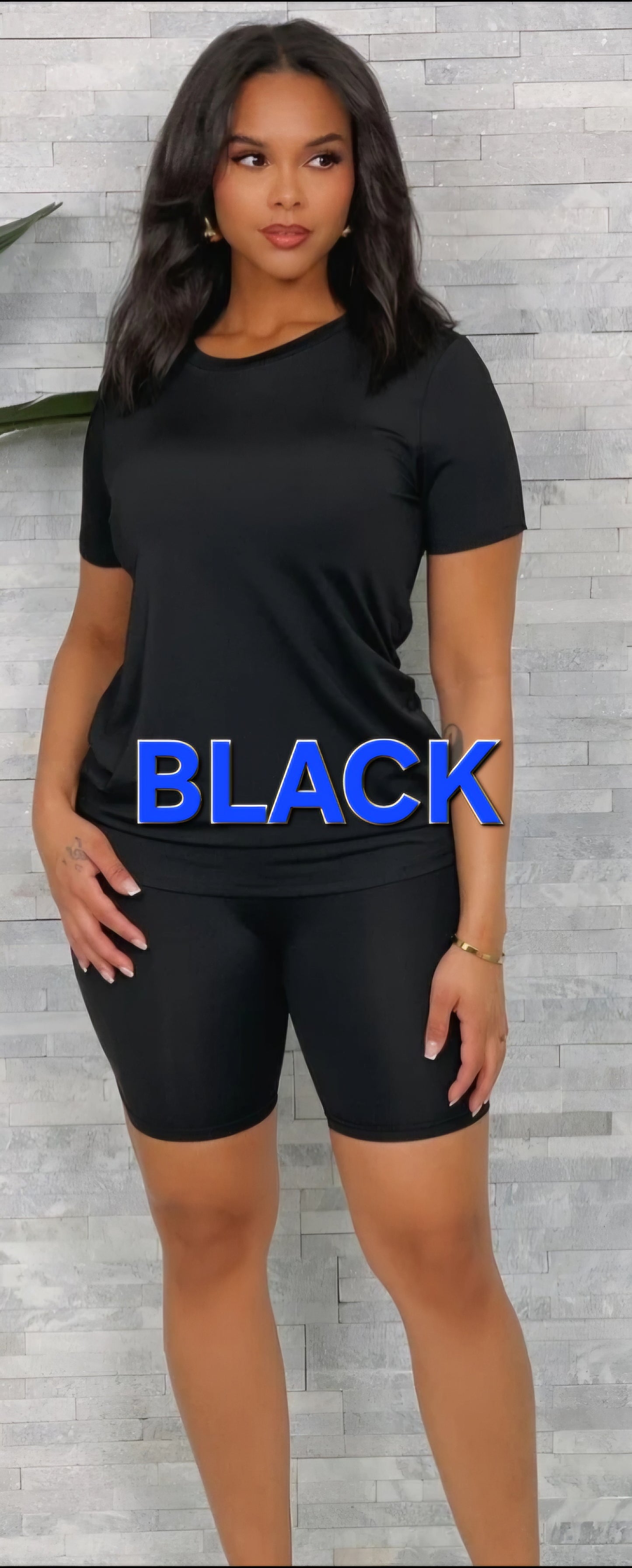 Biker Short Set (PLUS)