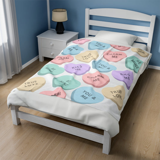 Valentines Plush Blanket