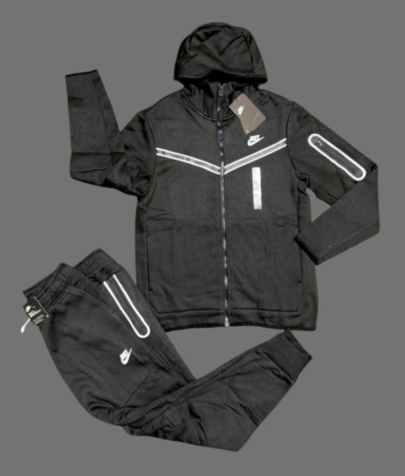 Mens Solid Techsuit