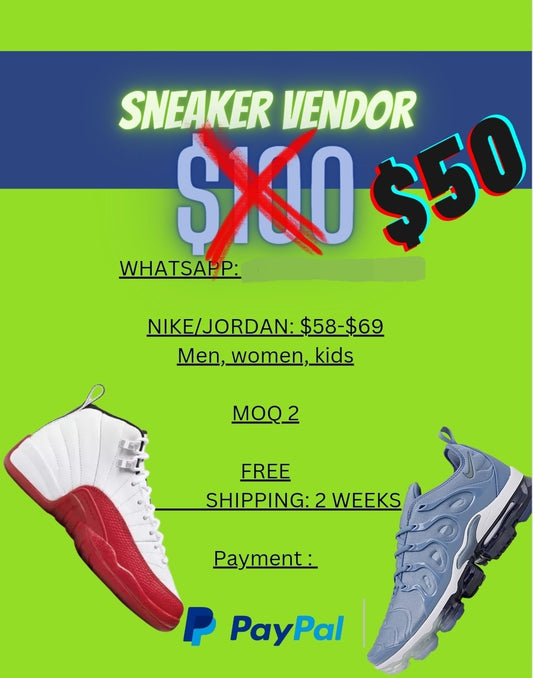 SNEAKER VENDOR