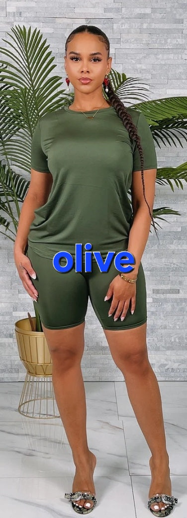 Biker Short Set (PLUS)
