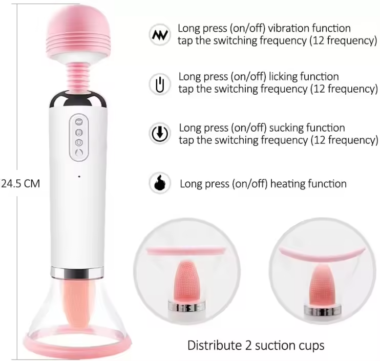 TONGUE + VIBRATOR
