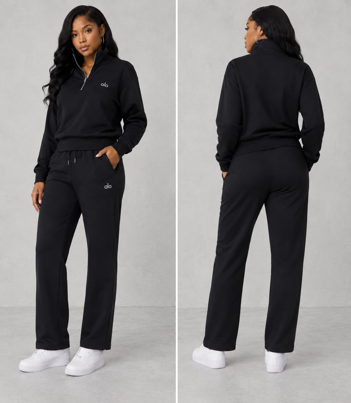 QUARTER ZIP 2 PC(PRE ORDER)
