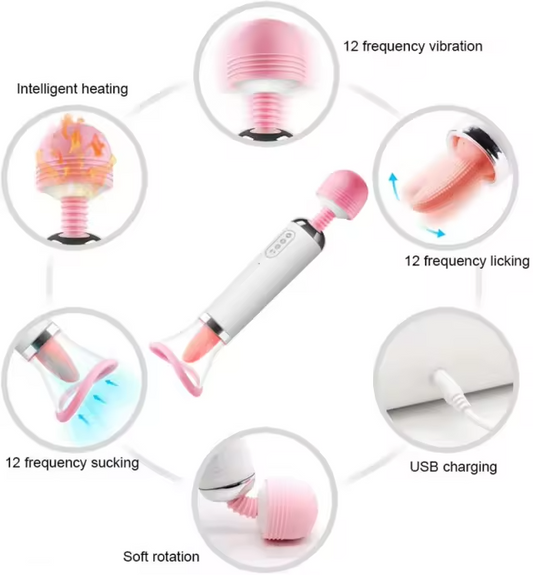 TONGUE + VIBRATOR