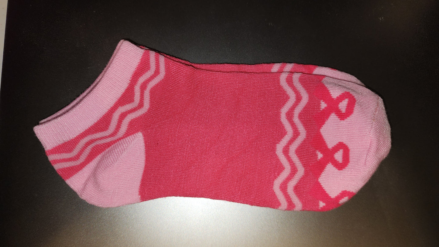 Cancer Awareness Socks