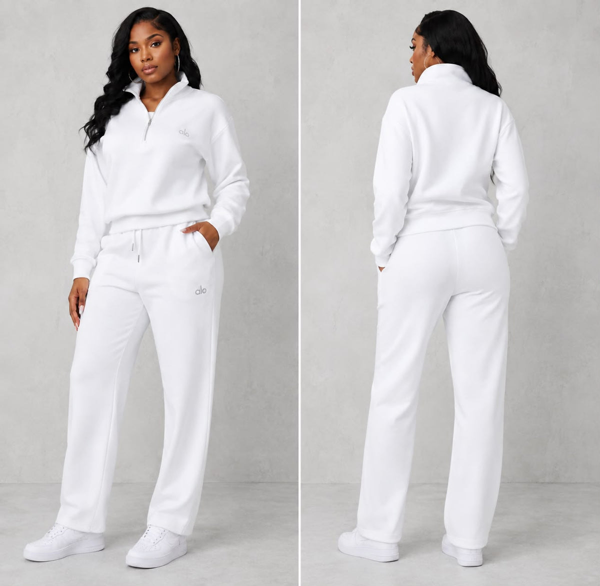 QUARTER ZIP 2 PC(PRE ORDER)