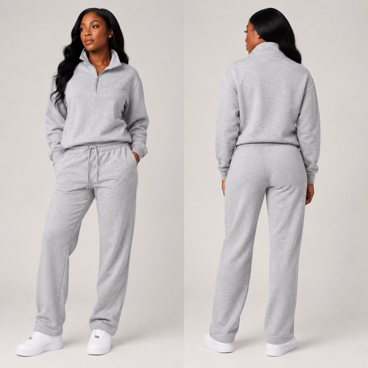 QUARTER ZIP 2 PC(PRE ORDER)