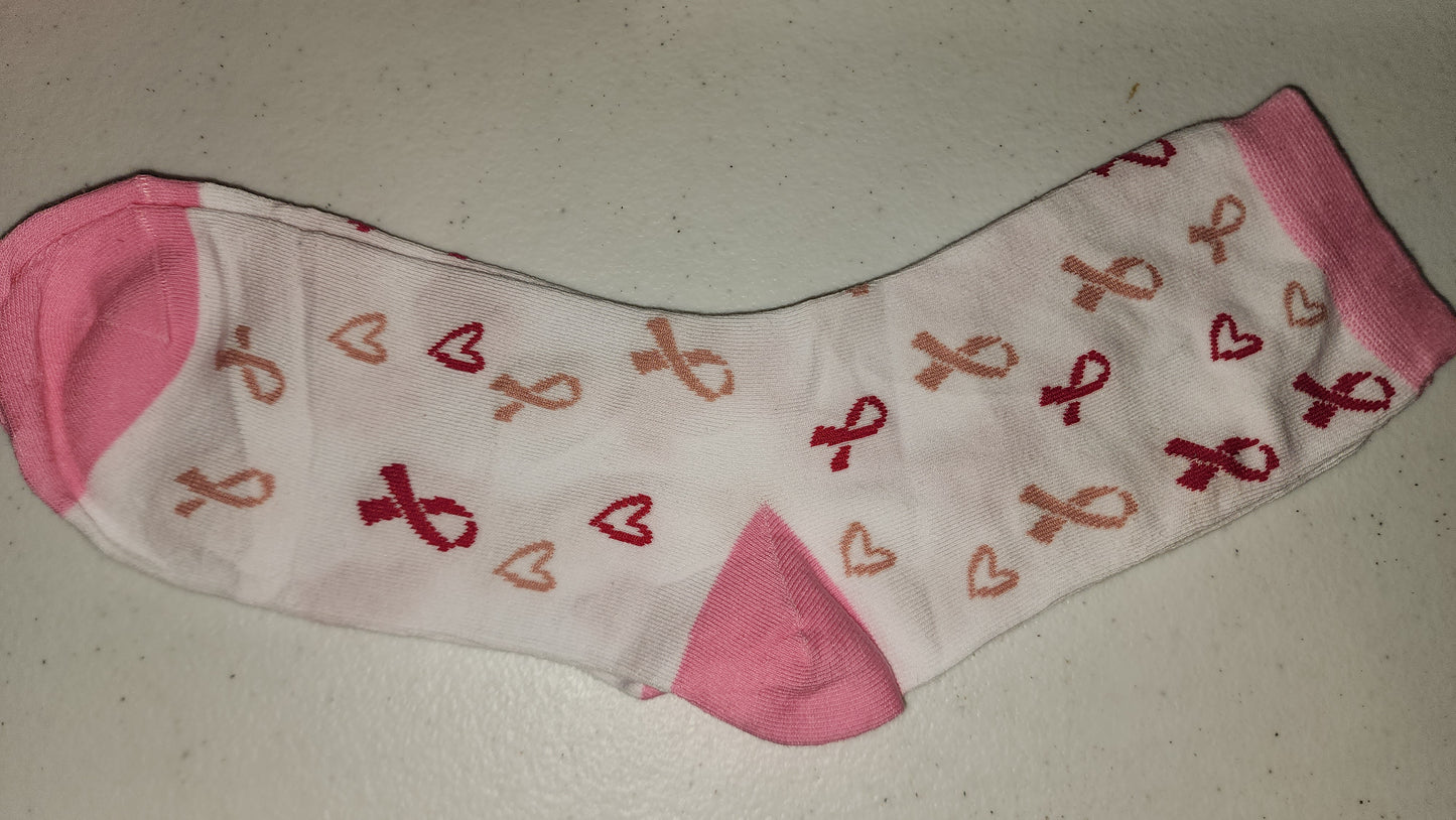 Cancer Awareness Socks