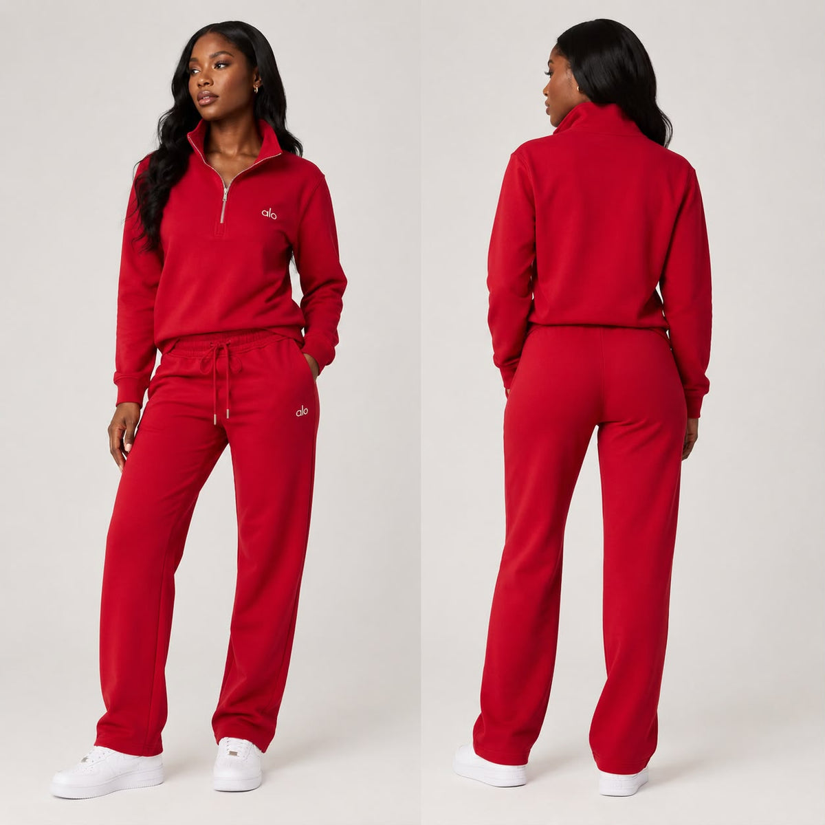QUARTER ZIP 2 PC(PRE ORDER)