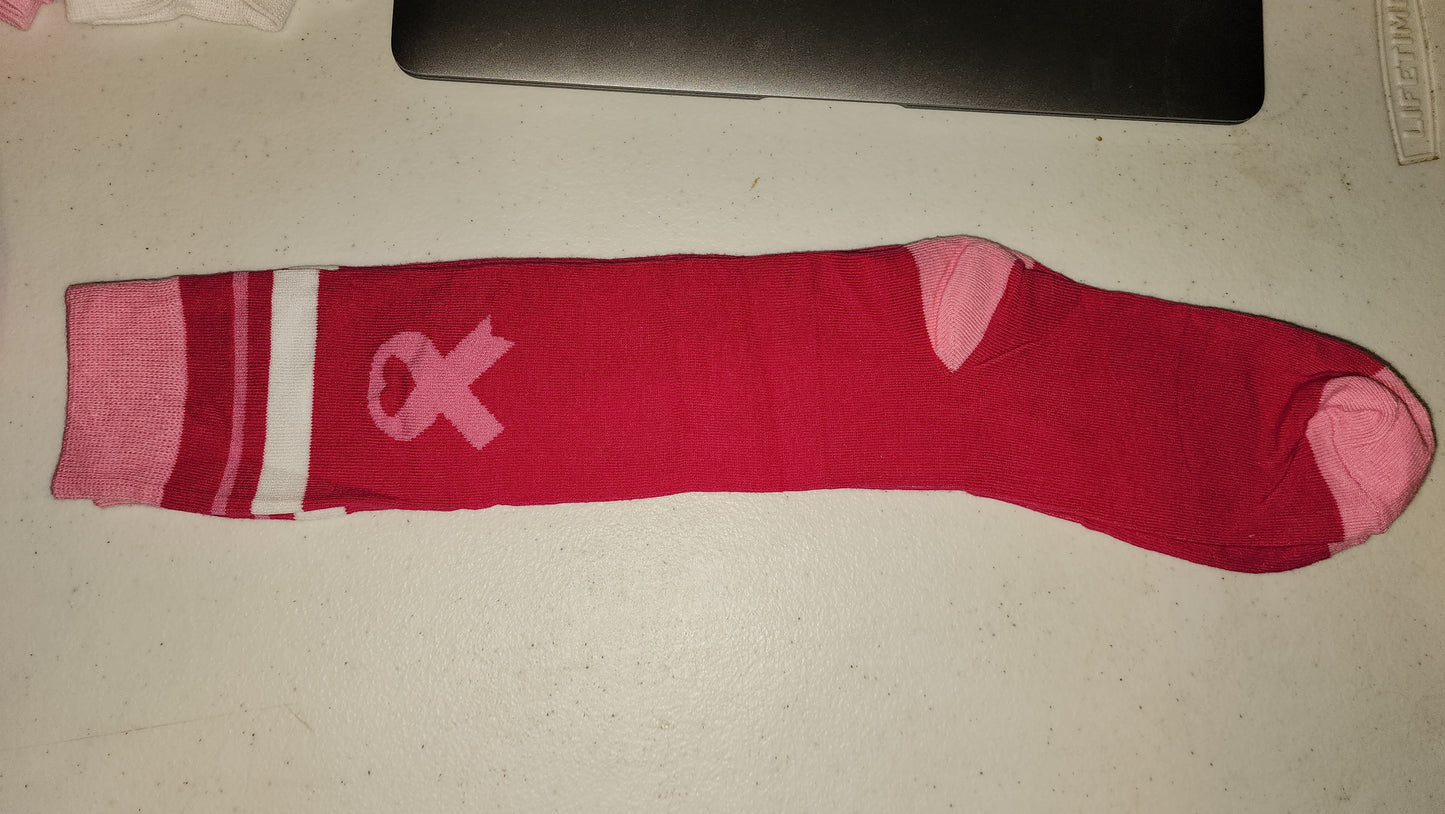 Cancer Awareness Socks