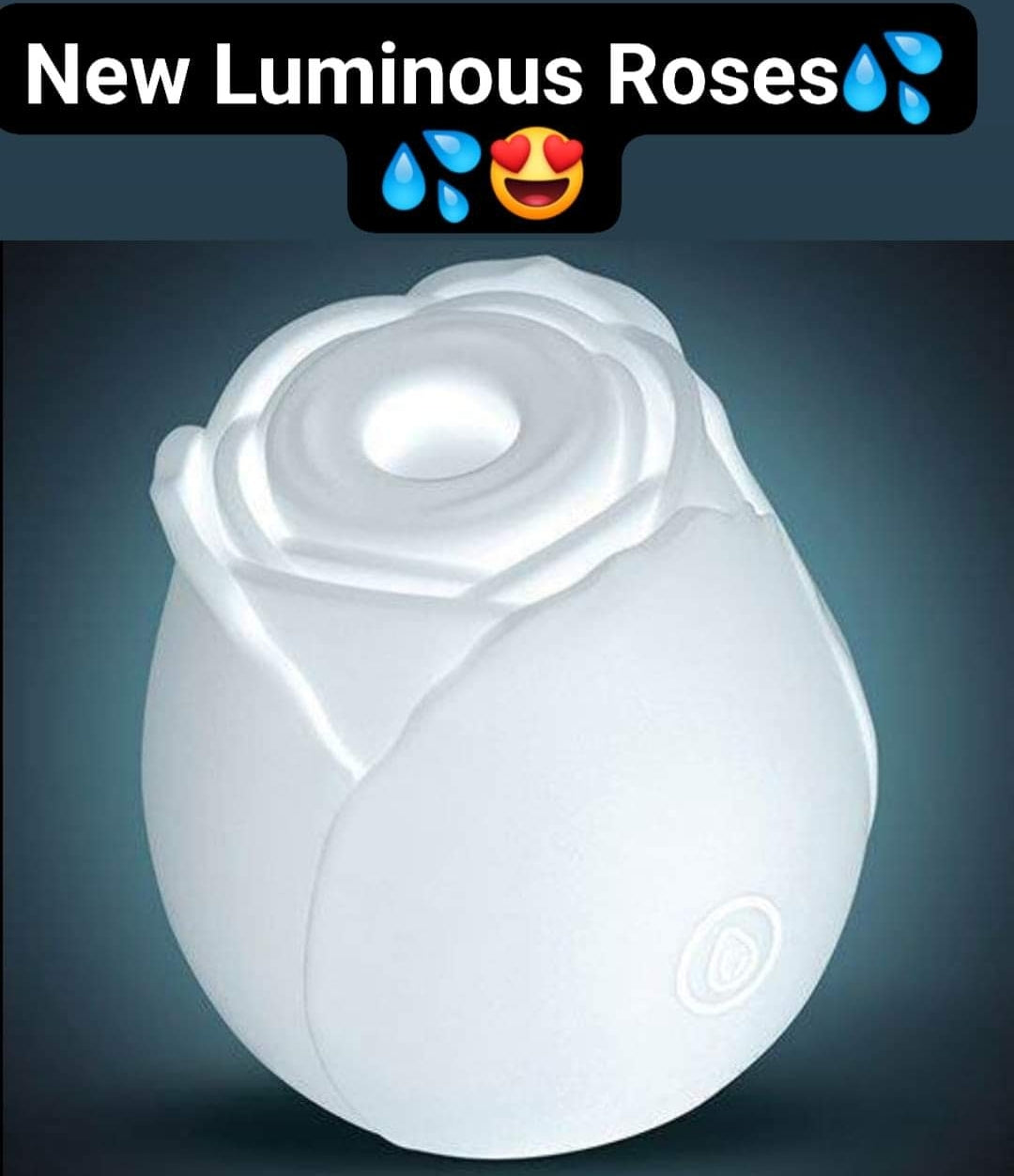 Luminous Glowing Rose